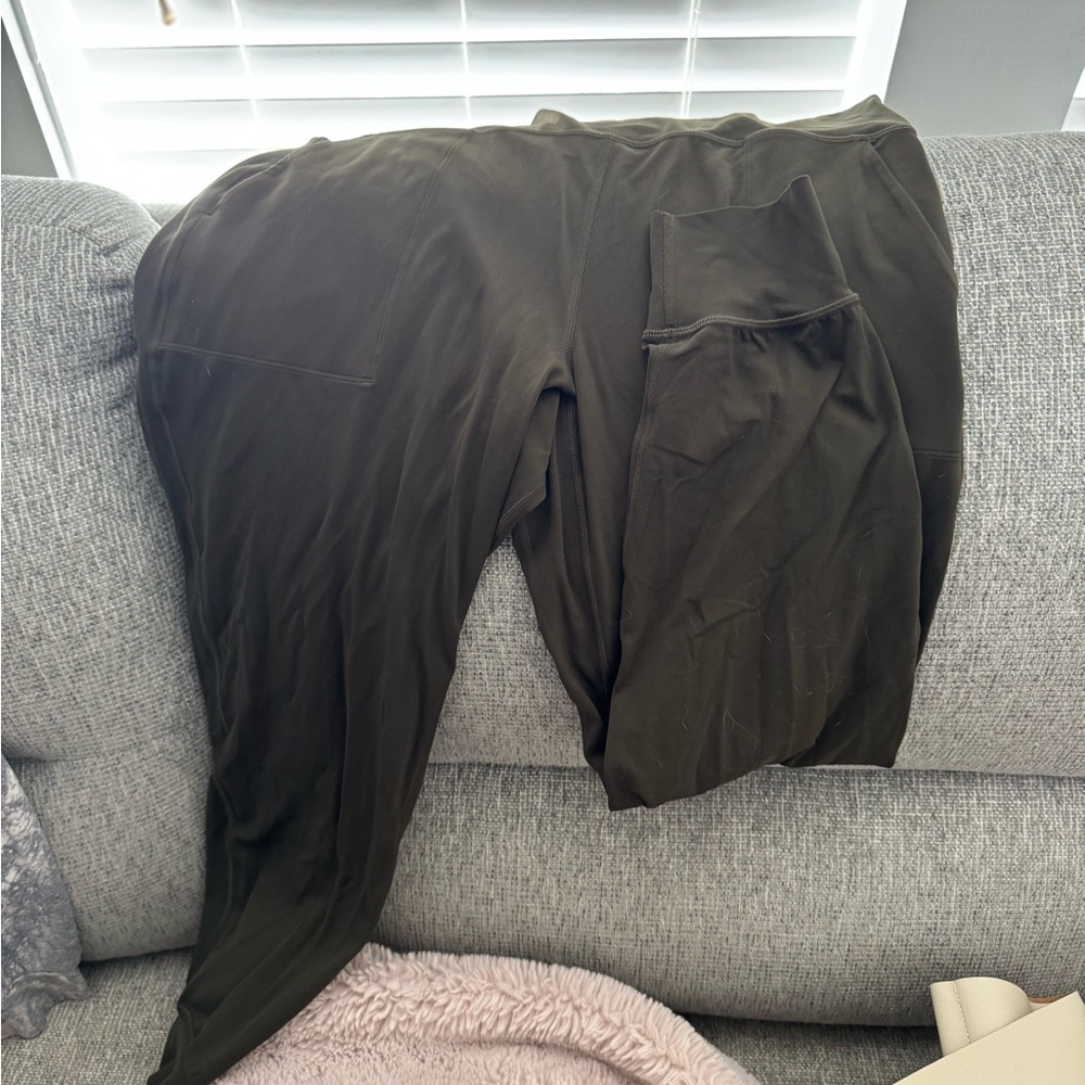 lululemon athletica Olive joggers